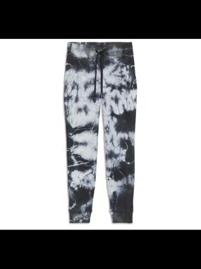 lululemon athletica Black & White Tie-Dye Jogger Sweatpants